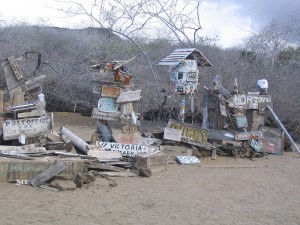 Galapagos Places: Post Office Bay © Abigail Rowley